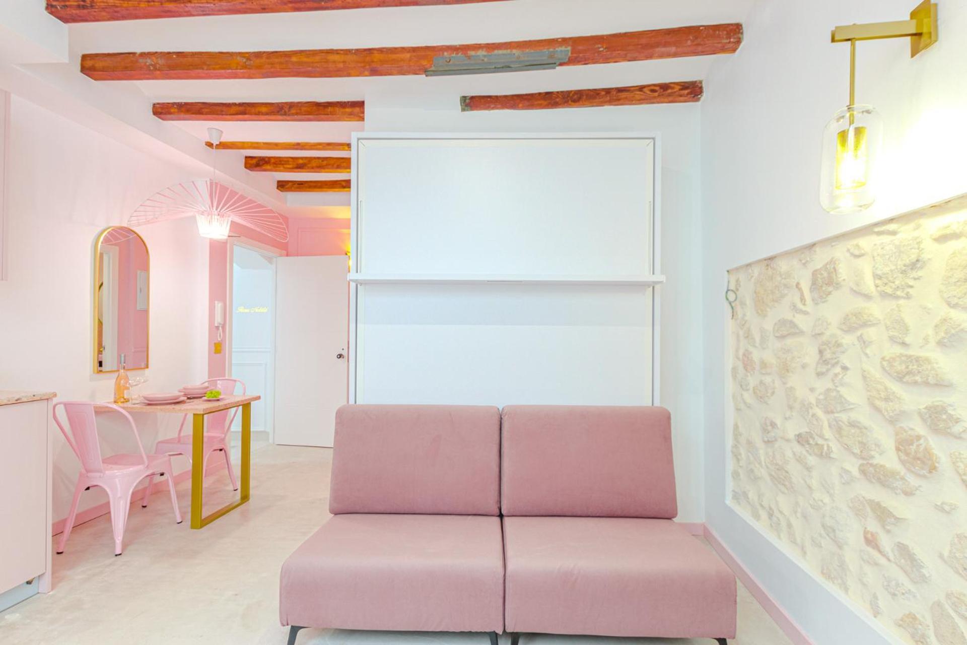 Glamorous Pink Studio In City Center Alicante Extérieur photo
